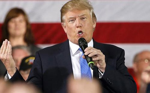 Ứng cử viên tổng thống Mỹ Donald Trump - Ảnh: Getty/CNBC.<br>