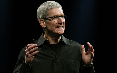 Lương cơ bản của Tim Cook năm nay tăng lên mức 1,4 triệu USD từ mức 900.000 USD trong năm 2011 - Ảnh: Business Week. 