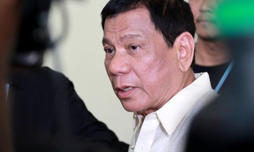 Tổng thống Philippines hủy kế hoạch tới đảo của Việt Nam