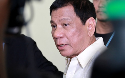Tổng thống Philippines Rodrigo Duterte.<br>