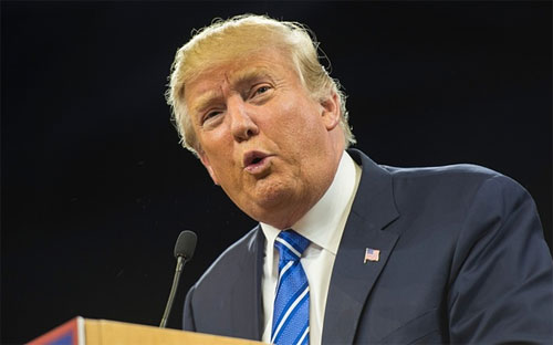 Ứng cử viên Tổng thống Mỹ Donald Trump.<br>
