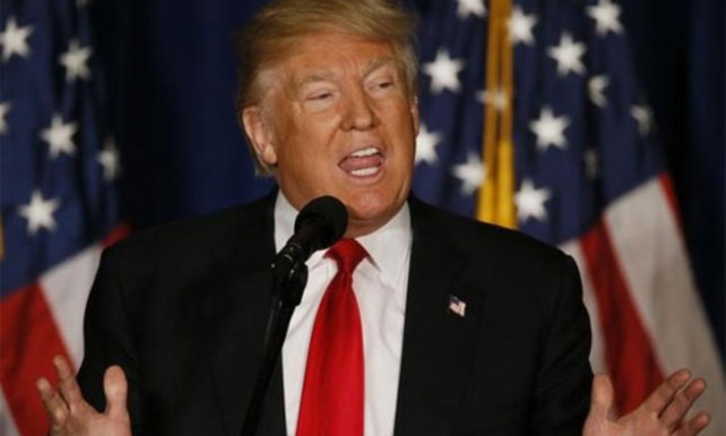 Ứng viên tổng thống Mỹ Donald Trump - Ảnh: Reuters.