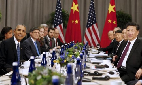 Chủ đề biển Đông trong cuộc gặp lãnh đạo Mỹ - Trung