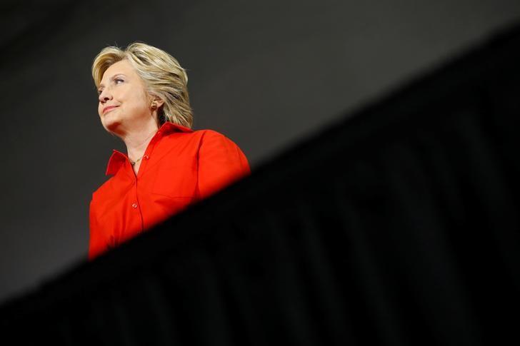 Ứng cử viên Tổng thống Mỹ Hillary Clinton - Ảnh: Reuters.<br>