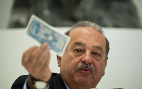 Carlos Slim, một trong những tỷ phú giàu nhất thế giới.<br>