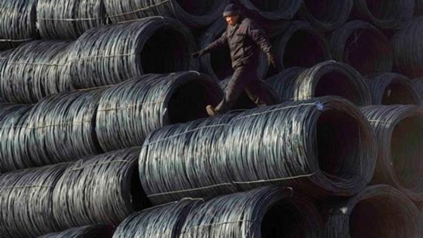 Sản lượng thép đi xuống, điềm xấu với kinh tế Trung Quốc