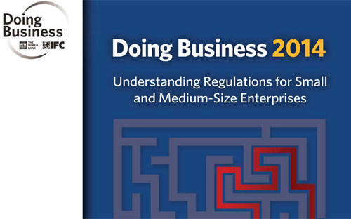 Báo cáo của WB năm nay có 189 quốc gia và vùng lãnh thổ được xếp hạng, 
tăng thêm 6 quốc gia và vùng lãnh thổ so với báo cáo năm ngoái.