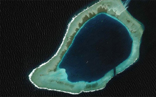 Bãi Subi thuộc quần đảo Trường Sa của Việt Nam.<br>