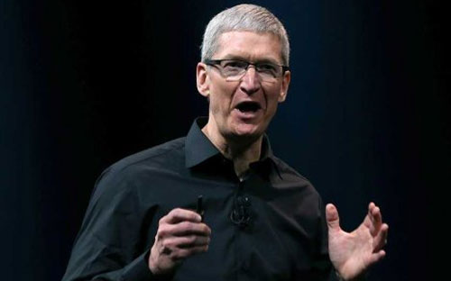CEO Tim Cook của Apple - Ảnh: Justin Sullivan/Getty Images.