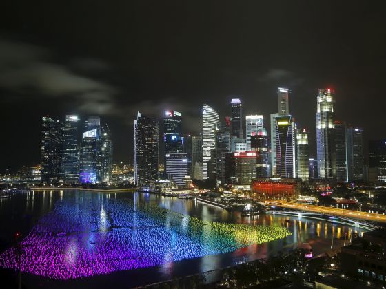 Vịnh Marina của Singapore - Ảnh: Reuters/Today Online.<br>