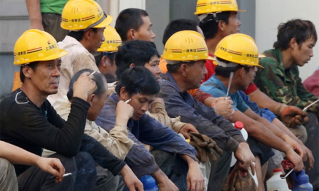 Sự giảm tốc của kinh tế Trung Quốc đang gây ảnh hưởng tới toàn thế giới - Ảnh: Bloomberg.