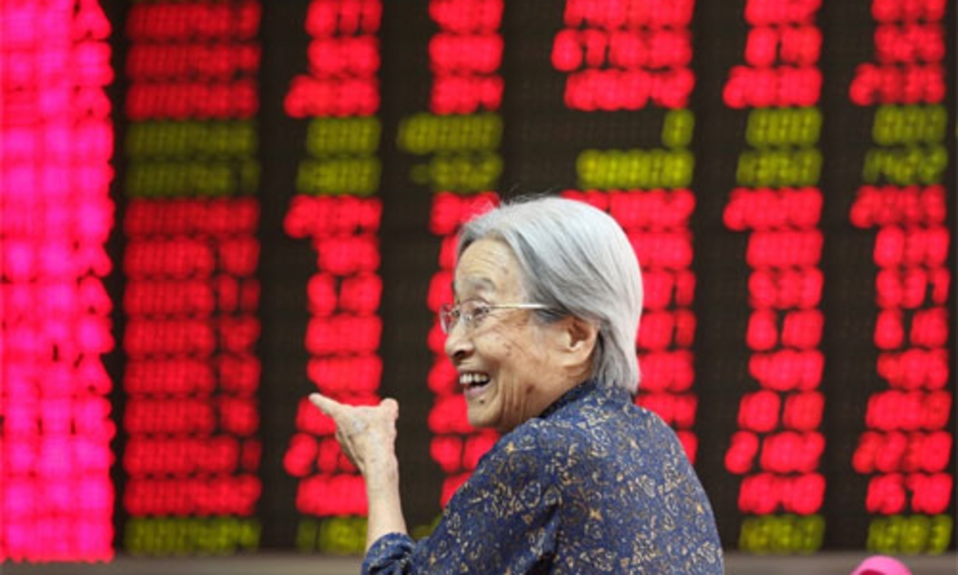 Chứng khoán Trung Quốc đã tăng điểm trở lại sáng 8/1.<br>