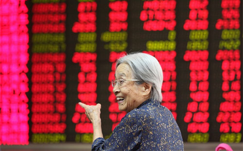 Chứng khoán Trung Quốc đã tăng điểm trở lại sáng 8/1.<br>