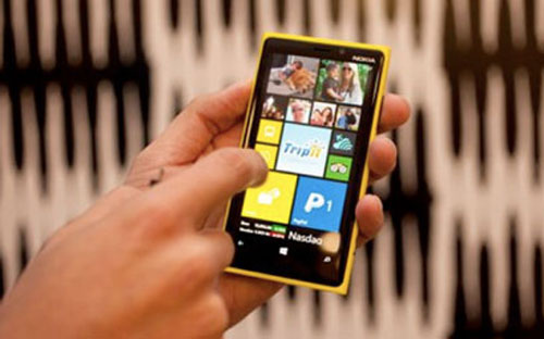 Lumia 920 là smartphone cao cấp nhất của Nokia tính đến thời điểm hiện tại - Nguồn: Nokia.<br>