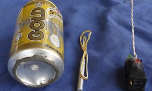 IS công bố ảnh quả bom khiến máy bay Nga phát nổ