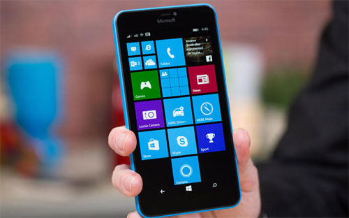 Một chiếc Windows Phone của Microsoft - Ảnh: CNet.<br>