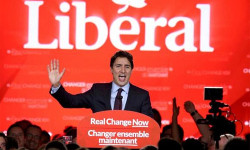 Năm nay 43 tuổi, ông Trudeau dùng nhiệt huyết của tuổi trẻ để đáp ứng cơn khát thay đổi của cử tri Canada - Ảnh: Reuters.<br>