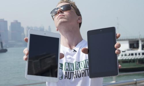 “Đọ” độ bền iPad mini và Nexus 7