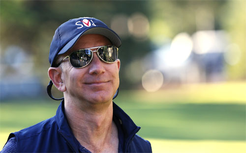 CEO Amazon Jeff Bezos - Ảnh: Reuters/Business Insider.<br>