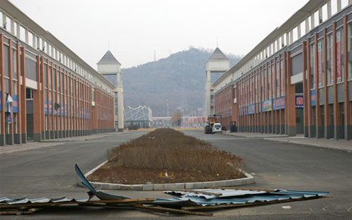 Một góc của "thành phố ma" Tieling New City - Ảnh: WSJ.<br>