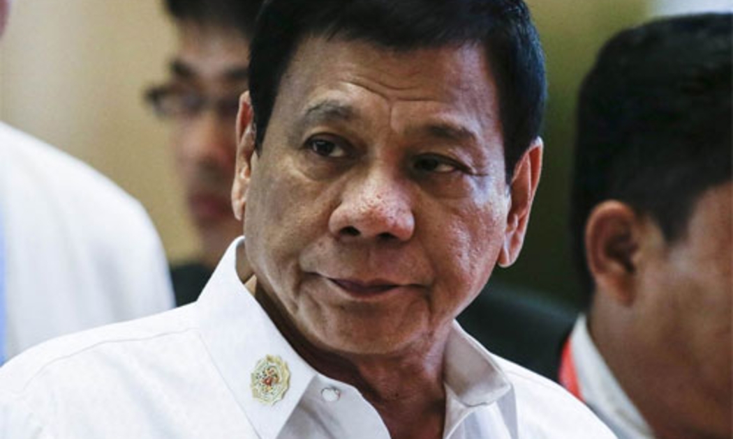 Tổng thống Philippines Rodrigo Duterte.<br>