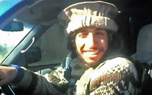 Abdelhamid Abaaoud, nghi phạm chủ mưu vụ thảm sát ở Paris - Ảnh: Twitter/Bloomberg. 