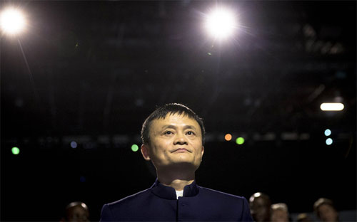 Tỷ phú Jack Ma, nhà sáng lập tập đoàn thương mại điện tử Alibaba - Ảnh: Bloomberg.<br>