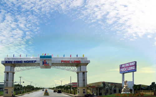 Khu Công nghiệp Phúc Long do Công ty Thép TVP đầu tư.<br>