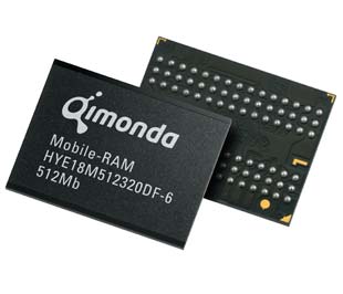 Một sản phẩm chip của Qimonda.