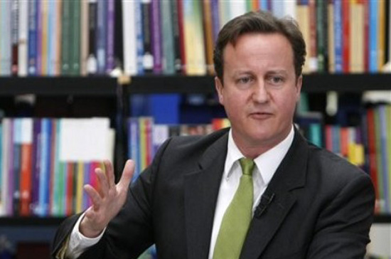 Thủ tướng Anh David Cameron - Ảnh: AP.