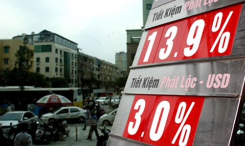 Trần lãi suất xuống 13% từ 13/3