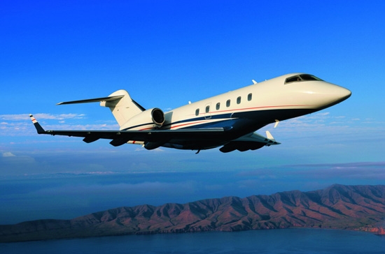 Một mẫu máy bay Bombardier Challenger.