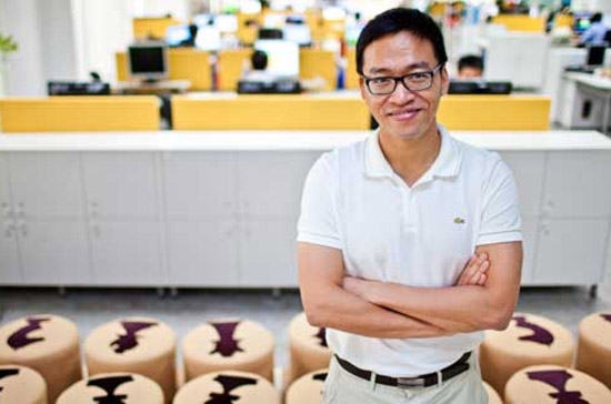 Lê Hồng Minh, người sáng lập VNG. Rủi ro mà Minh chấp nhận ngày nào dường như đã đem đến cho anh trái ngọt.