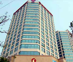 Tháp đôi Vincom City Towers tại Hà Nội.