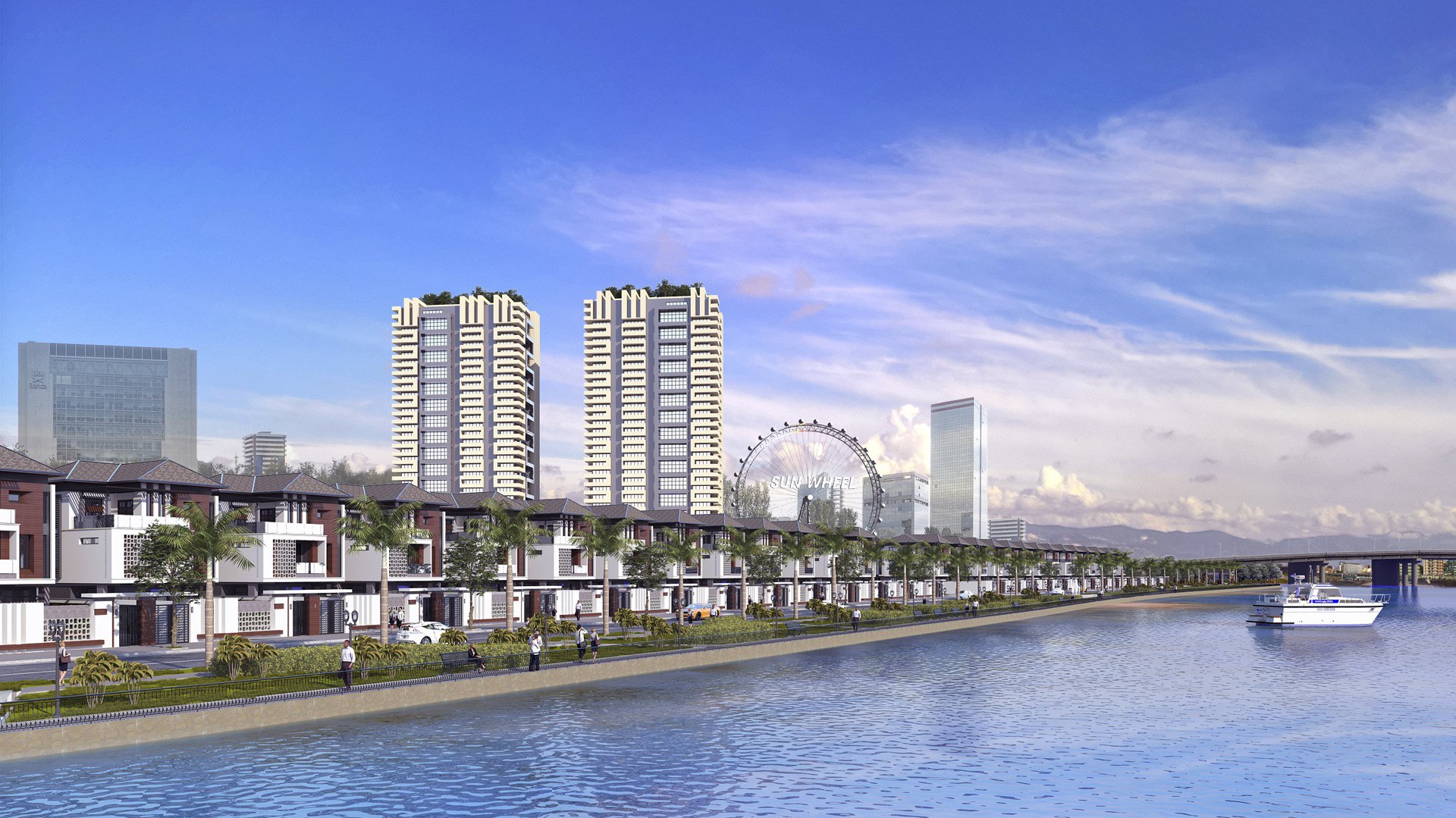 Phối cảnh dự án Elysia Complex City.
