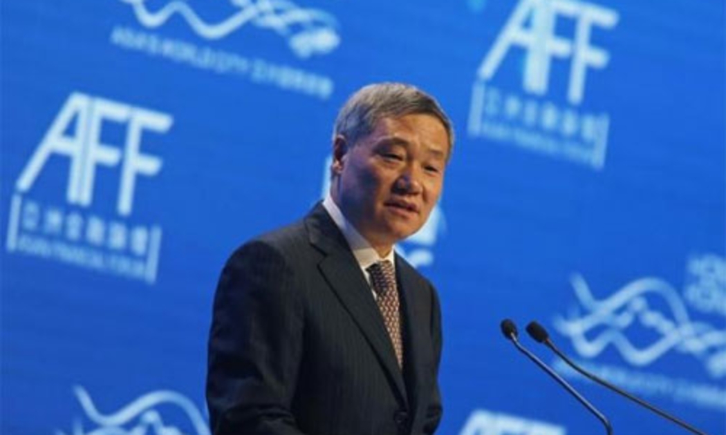 Ông Xiao Gang, người vừa bị cách chức Chủ tịch Ủy ban Chứng khoán Trung Quốc (CSRC) - Ảnh: Reuters.<br>