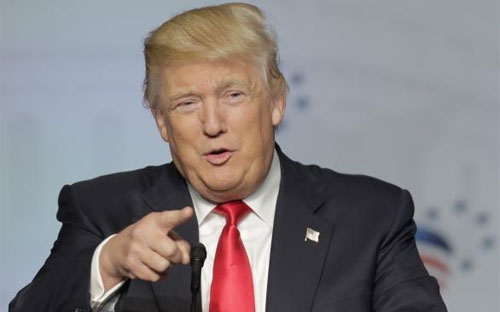 Ứng cử viên tổng thống Mỹ Donald Trump - Ảnh: Reuters.<br>