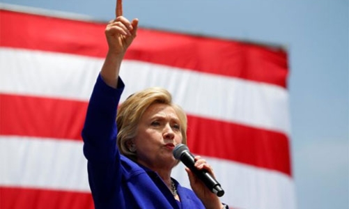 Bầu cử Mỹ: Hillary Clinton trở thành đại diện Đảng Dân chủ