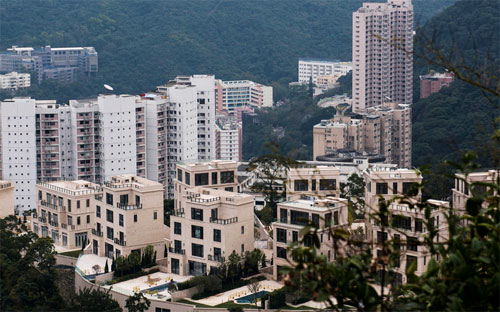 Dự án bất động sản cao cấp Mount Nicholson ở Hồng Kông - Ảnh: Bloomberg.<br>