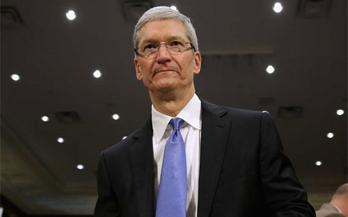 Giám đốc điều hành (CEO) Tim Cook của hãng công nghệ Mỹ Apple.<br>