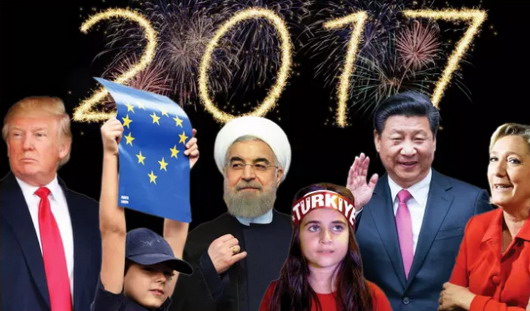 Việc&nbsp;ông Donald Trump trở thành Tổng thống Mỹ và sự phát triển của phong trào cực hữu sẽ tạo ra nhiều thay&nbsp;đổi lớn&nbsp;đến thế giới năm 2017 -&nbsp;Ảnh: Financial Times.