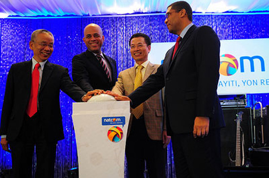 Lễ khai trương mạng viễn thông của Viettel tại Haiti. Đây có thể sẽ là một trong những doanh nghiệp hiếm hoi của Việt Nam đạt lợi nhuận trước thuế gần 1 tỷ USD.