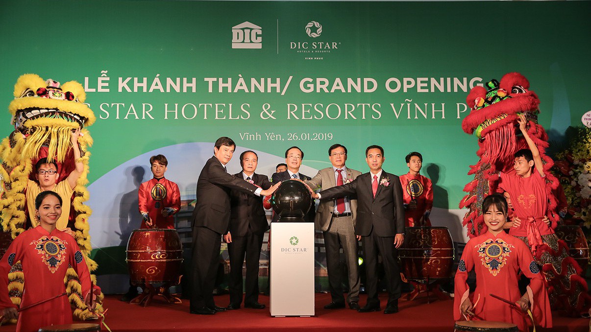 Lễ khánh thành khách sạn DIC Star Vĩnh Phúc.  