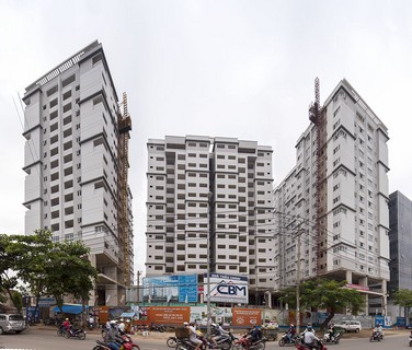 Hình ảnh thực tế của dự án The Hyco4 Tower.