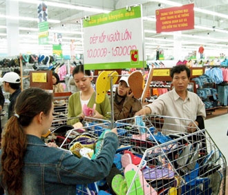 Thị trường bán lẻ Việt Nam đang phát triển nhanh chóng.