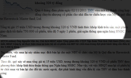 Cú ngược dòng của THV: Cẩn trọng với tin quỹ lớn mua vào