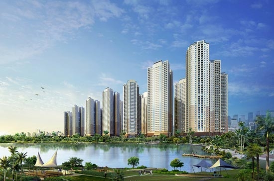 Mang phong cách chung cư cao cấp Hàn Quốc, Daewoo - Cleve nằm trên trục đường mới Lê Trọng Tấn, thuộc khu đô thị Văn Phú - Hà Đông.