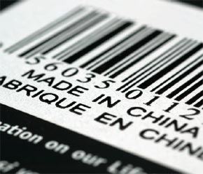 Hàng hóa Trung Quốc đang tràn ngập thị trường Mỹ.