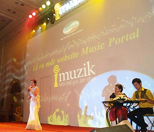 Lễ ra mắt Cổng thông tin âm nhạc Imusik.
