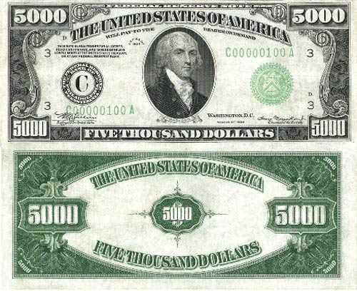 Đồng USD mệnh giá lớn nhất là bao nhiêu? 3